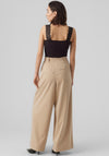 Vero Moda Rosa Sleeveless with Lace Detail Top, Black