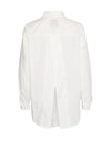 Vero Moda Vera Open Back Longline Shirt, White