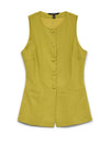 Vero Moda Josie Waistcoat, Green