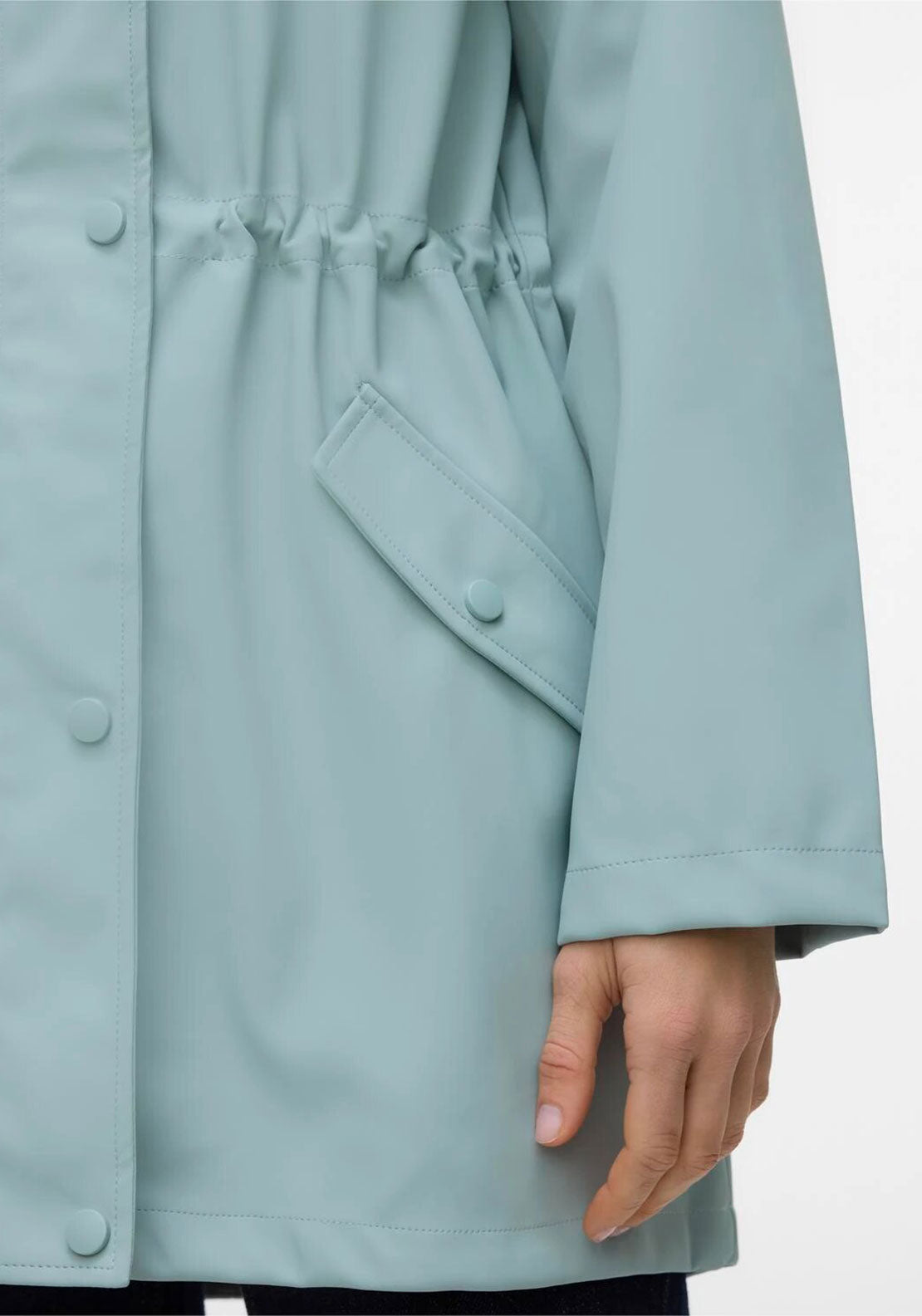 Vero Moda Malou Coated Jacket, Blue