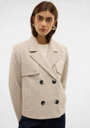 Vero Moda Fortune Sheila Short Jacket, Oatmeal