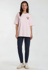 Vero Moda Hailey Oversized Back Graphic T-Shirt, Pink