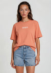 Vero Moda Mariane Flower Back Graphic T-Shirt, Orange