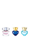 Versace 3 Piece Miniatures Fragrance Collection Gift Set
