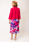 Via Veneto Bolero & Dress Two Piece Outfit, Pink
