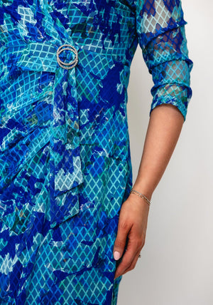 VIA VENETO BUCKLE DRESS