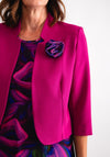 Via Veneto Bolero & Dress Two Piece Outfit, Pink Multi