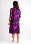 Via Veneto Bolero & Dress Two Piece Outfit, Pink Multi