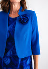 Via Veneto Bolero & Dress Two Piece Outfit, Cobalt Blue