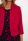 Via Veneto Mamy Polka Dot Dress and Jacket, Crismon