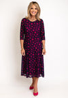 Via Veneto Mamy Polka Dot Dress and Jacket, Crismon