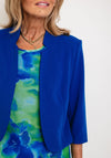 Via Veneto Mamy Polka Dot Dress and Jacket, Green