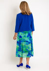 Via Veneto Mamy Polka Dot Dress and Jacket, Green