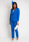Via Veneto Dolores Single Breasted Blazer, Cornflower