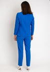 Via Veneto Dolores Single Breasted Blazer, Cornflower