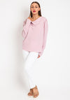 Via Veneto Puff Shoulder Top, Blush