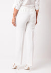 Via Veneto Sarah Slim Leg Trousers, White