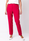 Via Veneto Sarah Slim Leg Trousers, Pink