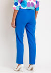 Via Veneto Sarah Tailored Slim Trousers, Cornflower
