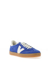 Victoria Berlin Cyclist Split Leather Retro Trainers, Royal Blue