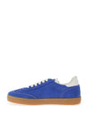 Victoria Berlin Cyclist Split Leather Retro Trainers, Royal Blue