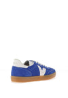Victoria Berlin Cyclist Split Leather Retro Trainers, Royal Blue