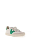 Victoria Womens Berlin Leather Trainers, White & Green