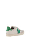 Victoria Womens Berlin Leather Trainers, White & Green