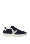 Victoria Mens Madrid Split Leather Trainers, Marine