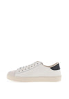 Victoria Womens Berlin Leather Trainers, Negro