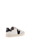 Victoria Womens Berlin Leather Trainers, White and Black