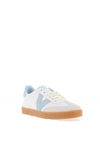 Victoria V Detail Gum Sole Trainers, White & Blue