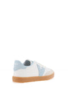 Victoria V Detail Gum Sole Trainers, White & Blue