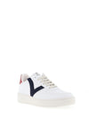 Victoria Womens Madrid Faux Leather Contrast Trainer, Marino