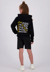 Vingino X Messi Kids Unisex Long Sleeve Hoodie, Black
