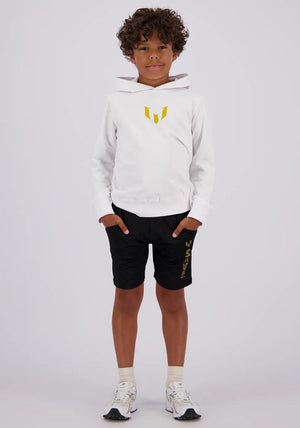Vingino X Messi Kids Unisex Long Sleeve Hoodie, White