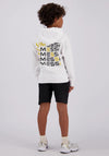 Vingino X Messi Kids Unisex Long Sleeve Hoodie, White