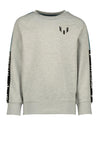 Vingino X Messi Narlos Long Sleeve Sweater, Grey Mele