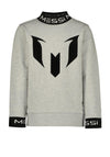Vingino X Messi Nasim High Neck Sweater, Grey Mele