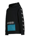 Vingino X Messi Neonell Long Sleeve Hoody, Deep Black