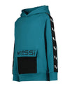 Vingino X Messi Neonell Long Sleeve Hoody, Deep Sea