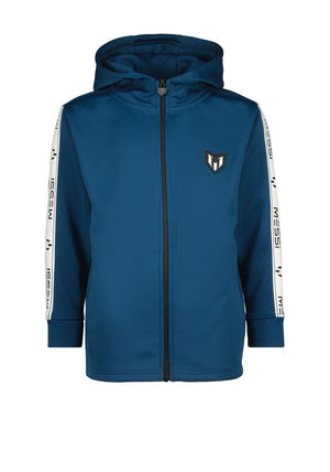 Vingino x Messi Obera Hooded Jacket, Oil Blue