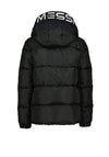 Vingino X Messi Tosario Hooded Puffer Jacket, Deep Black