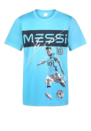 Vingino x Messi 10 Signature Short Sleeve Tee, Blue