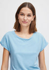 B.Young Pamila Boat Neck T-Shirt, Vista Blue