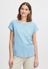 B.Young Pamila Boat Neck T-Shirt, Vista Blue