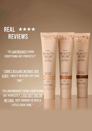 Vita Libereta Original Beauty Blur Face BB/CC Cream, Dark 30ml