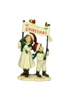 Verano Children Holding “Merry Christmas” Sign Ornament