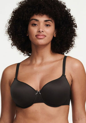 Chantelle Memory Foam Wired T Shirt Bra, Black