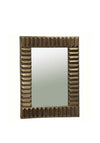Fern Cottage Carved Wall Mirror, Gold